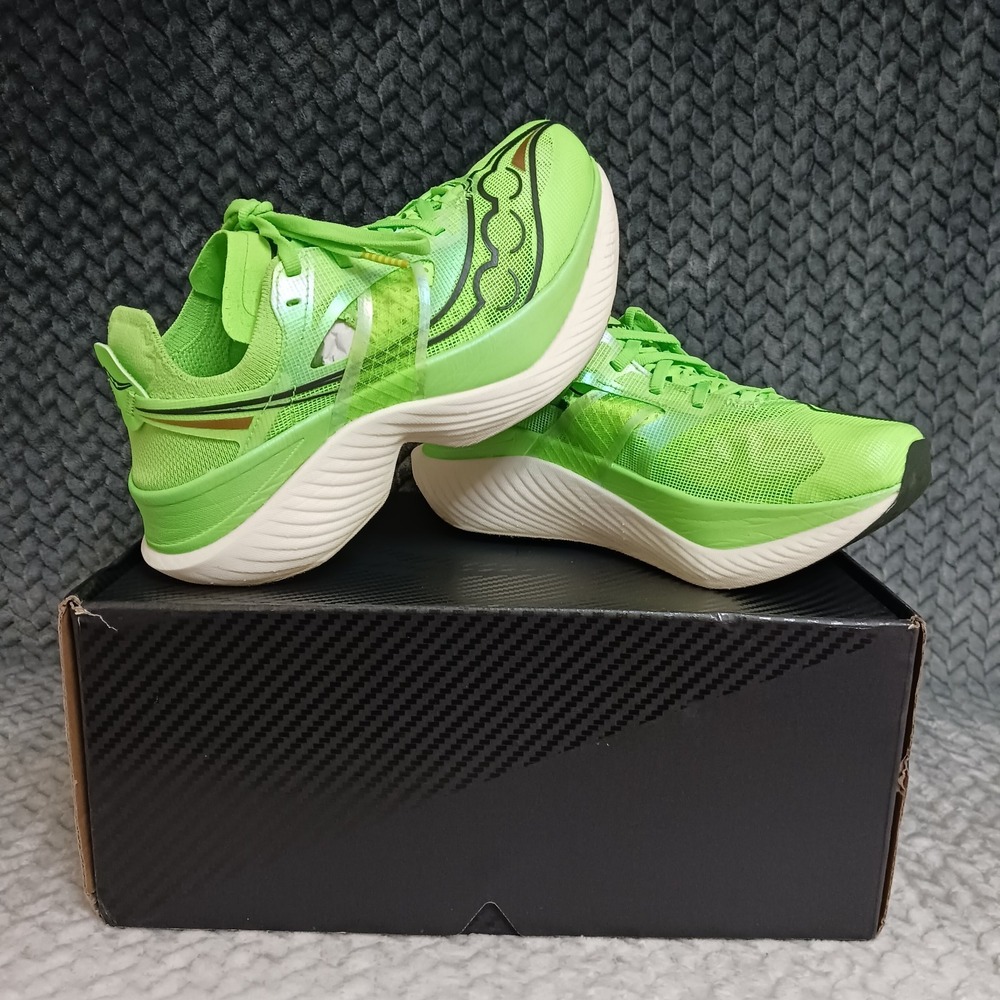 Saucony Endorphin Elite Slime Women's Walking Running Sneakers Shoes Size 7.5